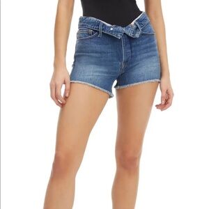 Good American The Cut Off Shorts
